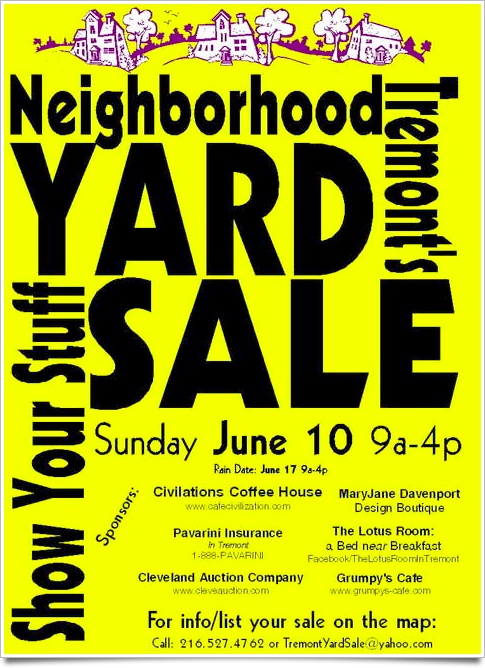 Tremont’s Giant Yard Sale | CoolCleveland