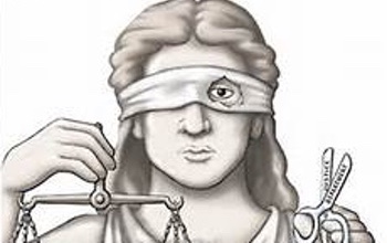 Justice With Blindfold