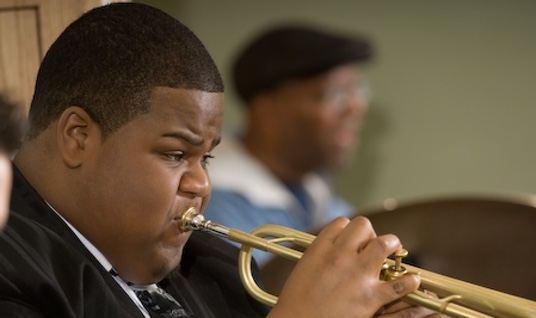 Trumpeter Curtis Taylor Plays At Bainbridge Swing Dance