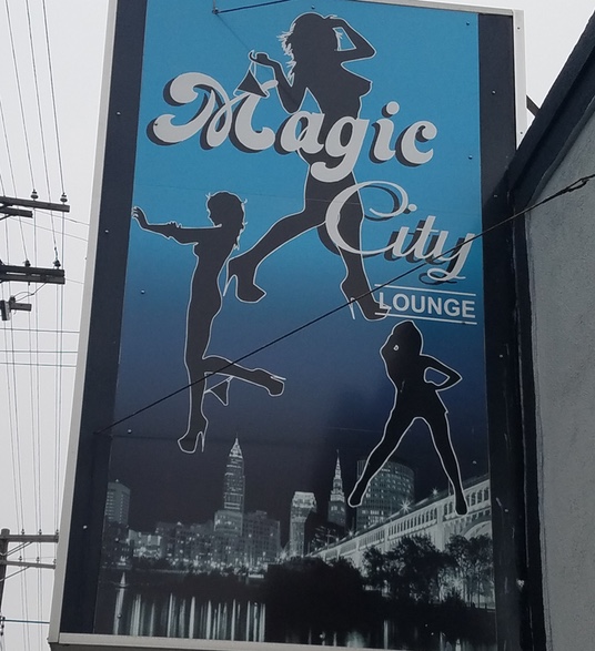 The lights are kept dim inside "Magic City," a downtown strip clu...