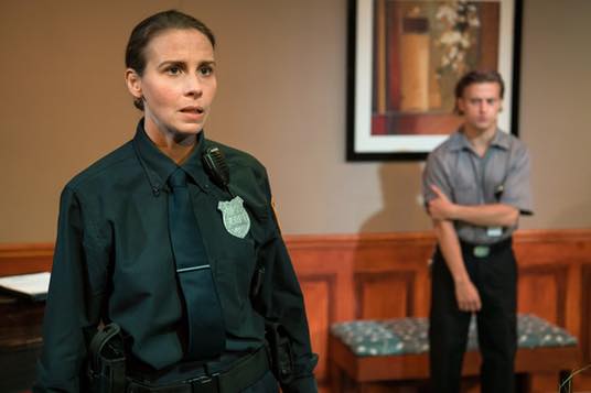 THEATER REVIEW Lobby Hero Blank Canvas Theatre by Roy Berko