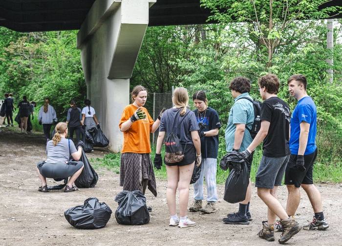 RiverSweep Helps Make a Dent in Trash Along the Cuyahoga River
