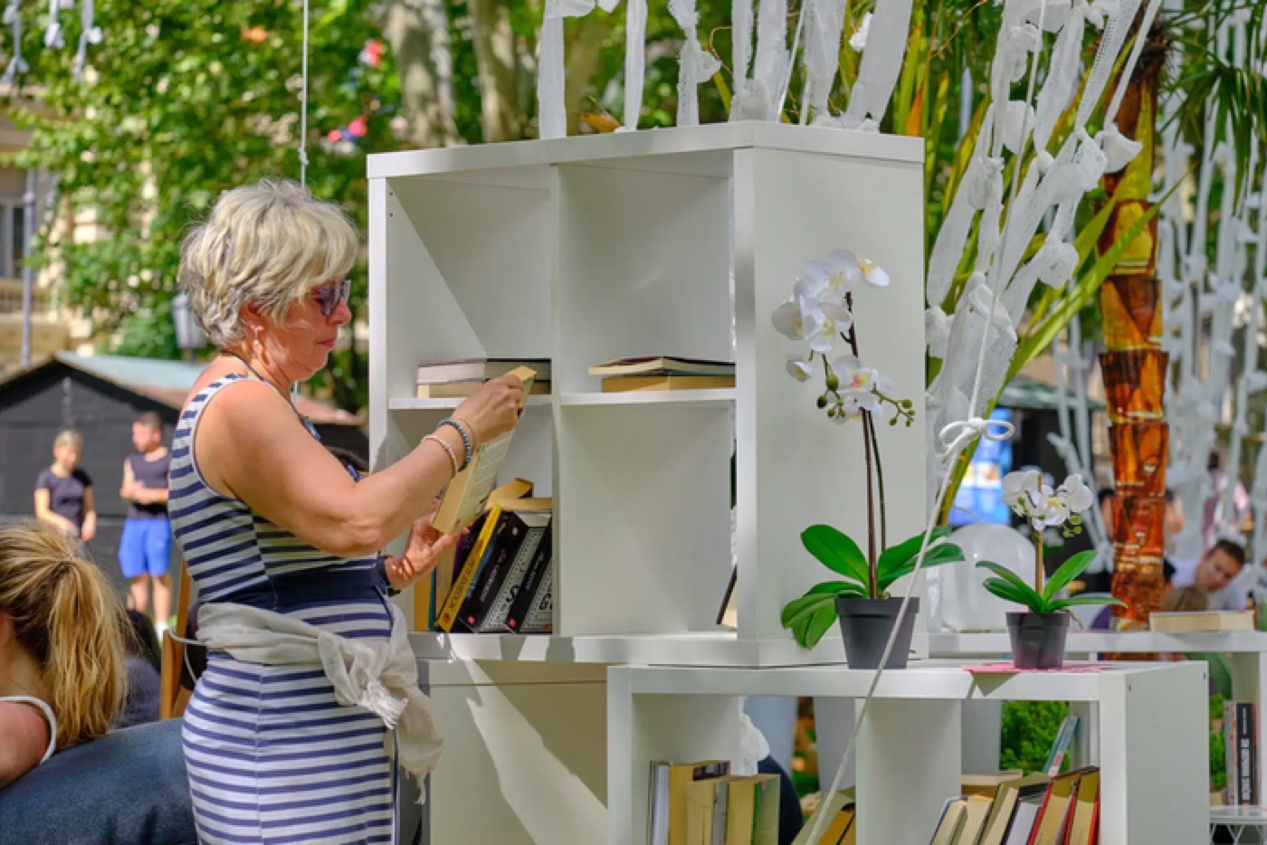 Blooms & Books Blossom at Cleveland Botanical Garden Book & Art Fair