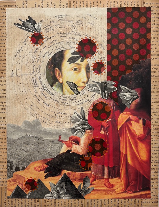 AAWR Presents Two Shows By Archived Artists and a Group Show of Collage Artists