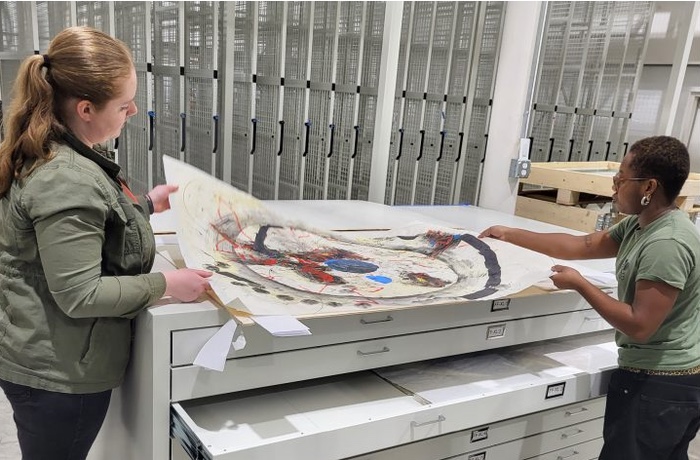 Artists Archives Reopens After Remodeling with Members Show