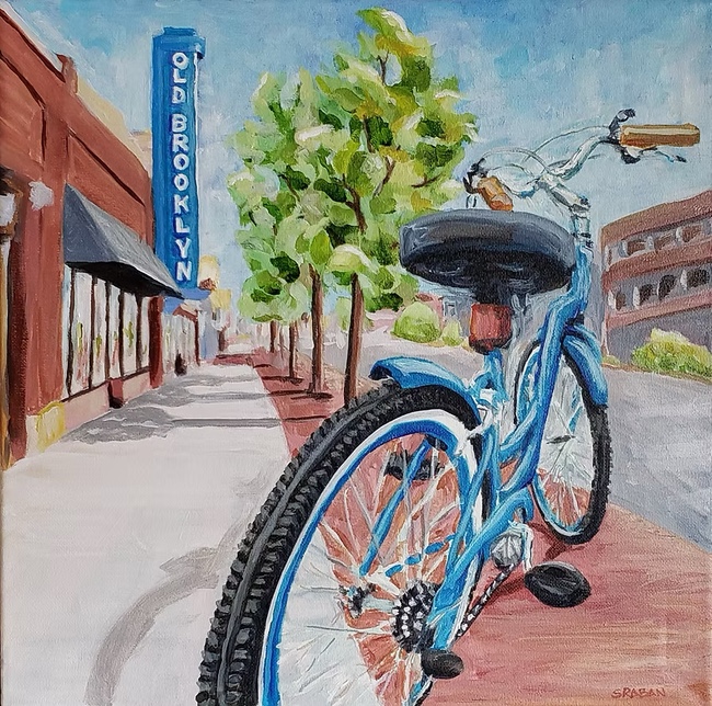Pinwheel Gallery Show Features Work about Bicycling