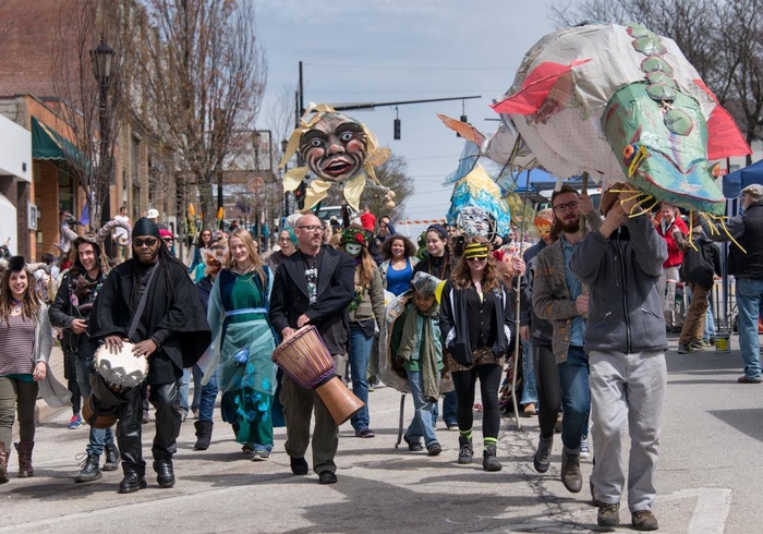 Kent Marks Earth Day With Who's Your Mama Block Party and Parade