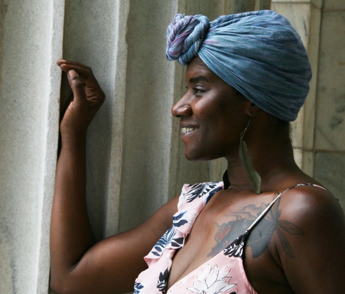 Poet Kisha Nicole Foster Activates Show at SPACES on Closing Day