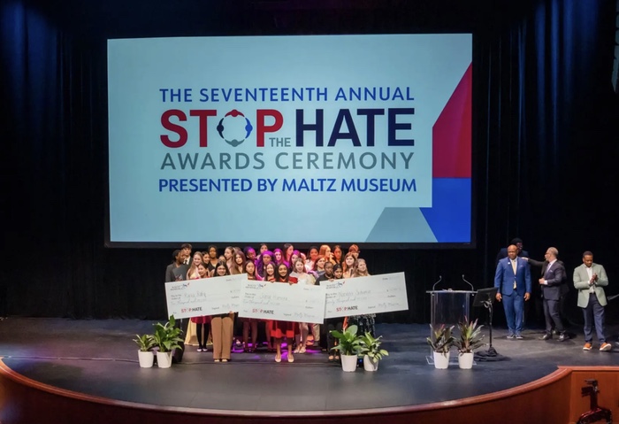 Maltz Museum Honors Student Who Won Its Annual "Stop the Hate" Contest