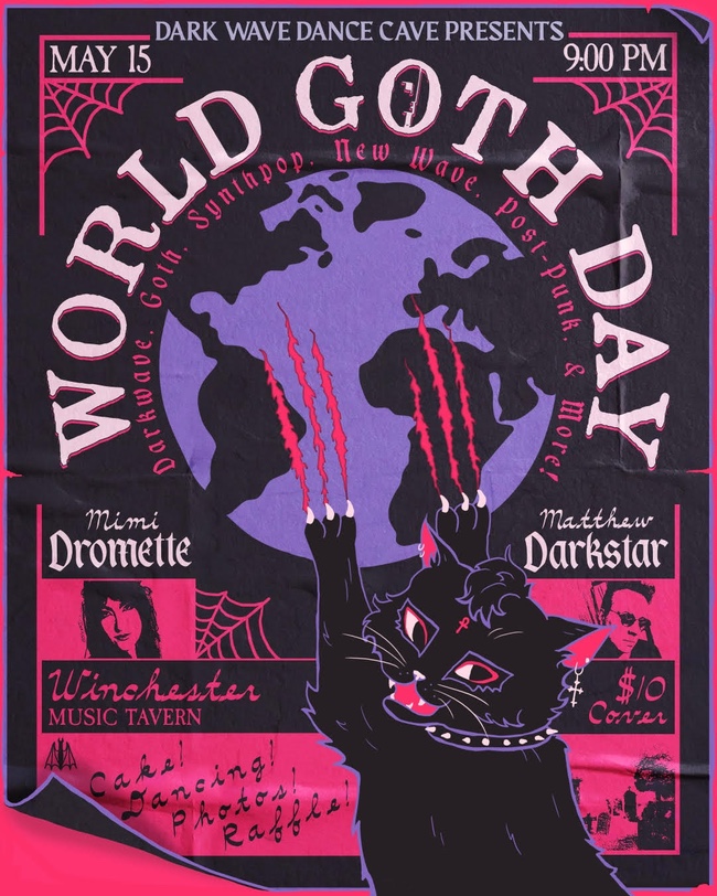 Dark Wave Dance Cave Celebrates World Goth Day