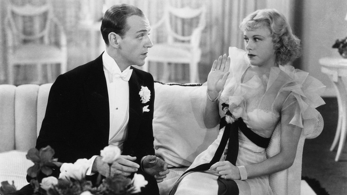 Movie at Home Spotlights Unparalled Dance Team, Ginger and Fred, in "The Gay Divorcee"