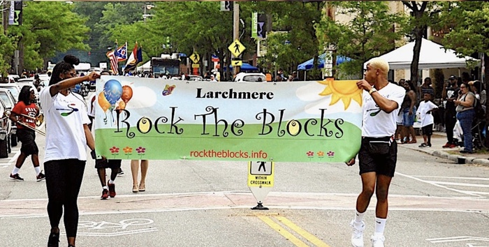 Larchmere Boulevard throws a "Rock the Blocks" Party